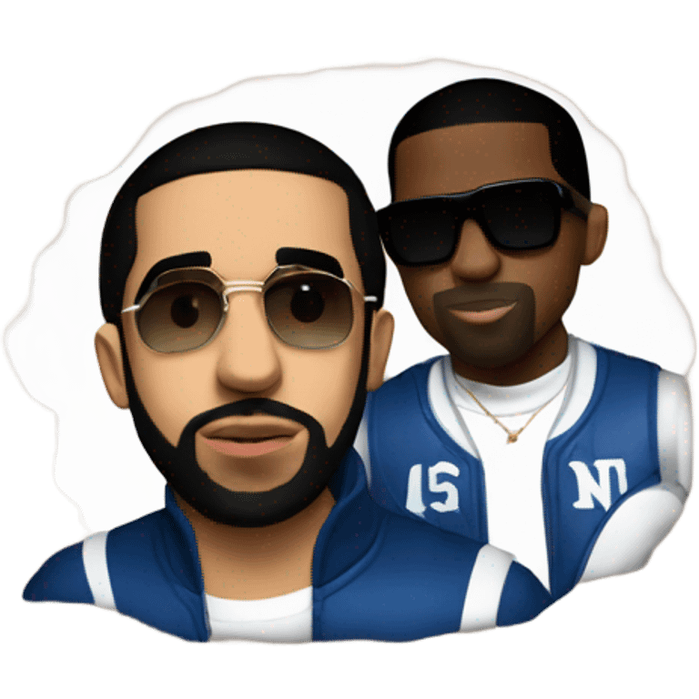 Drake with P-Diddy emoji