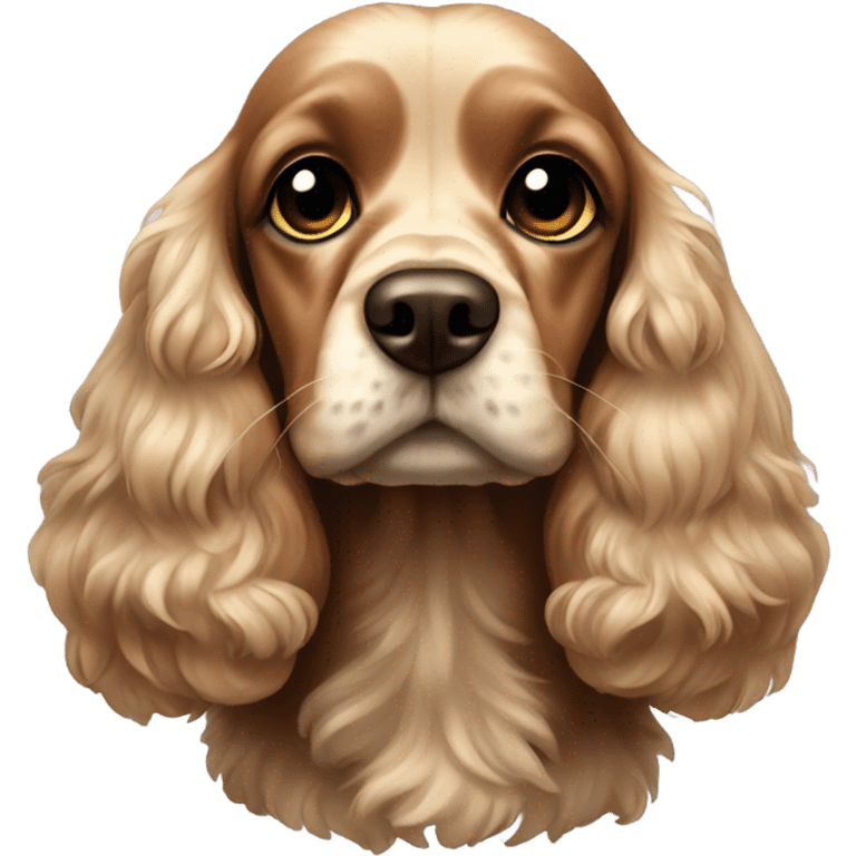 Victorian cocker spaniel emoji