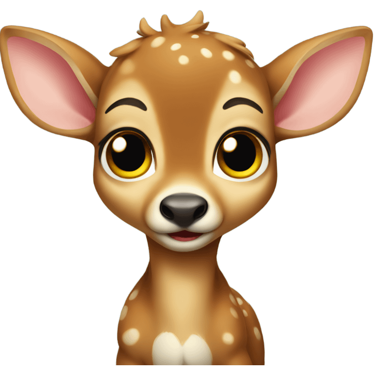 insane baby fawn emoji