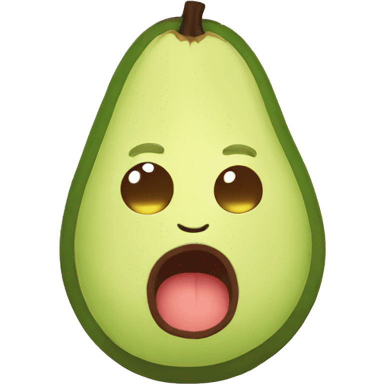 cute avocado  emoji