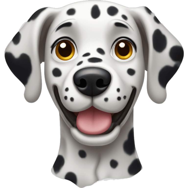 Dalmation dog  emoji