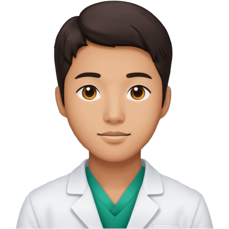 asian man pharmacy student emoji