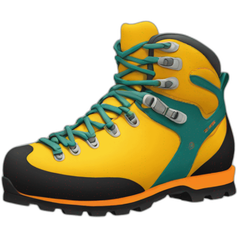 Climbing shoes emoji