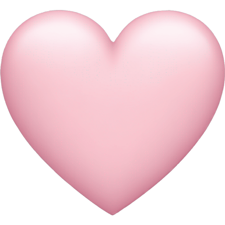 pastel pink heart emoji