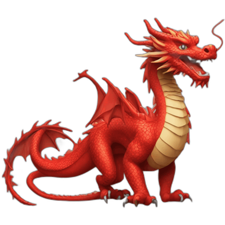 red-chinnese-dragon emoji