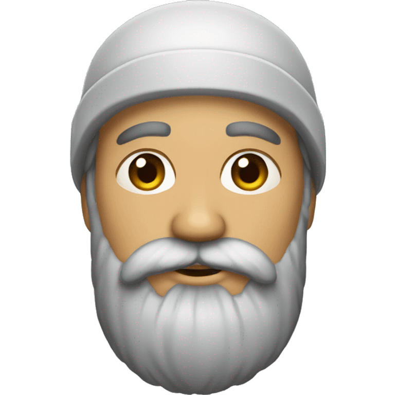 Homme noir barbu emoji