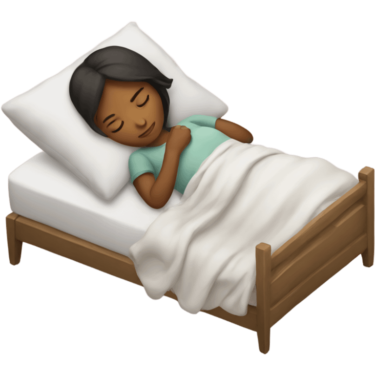 Sleeping girl emoji