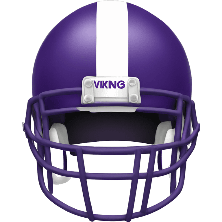 Minnesota Vikings helmet emoji