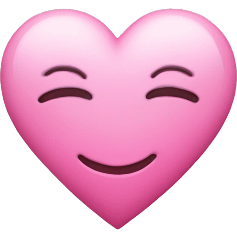 Heart pink pas te  emoji