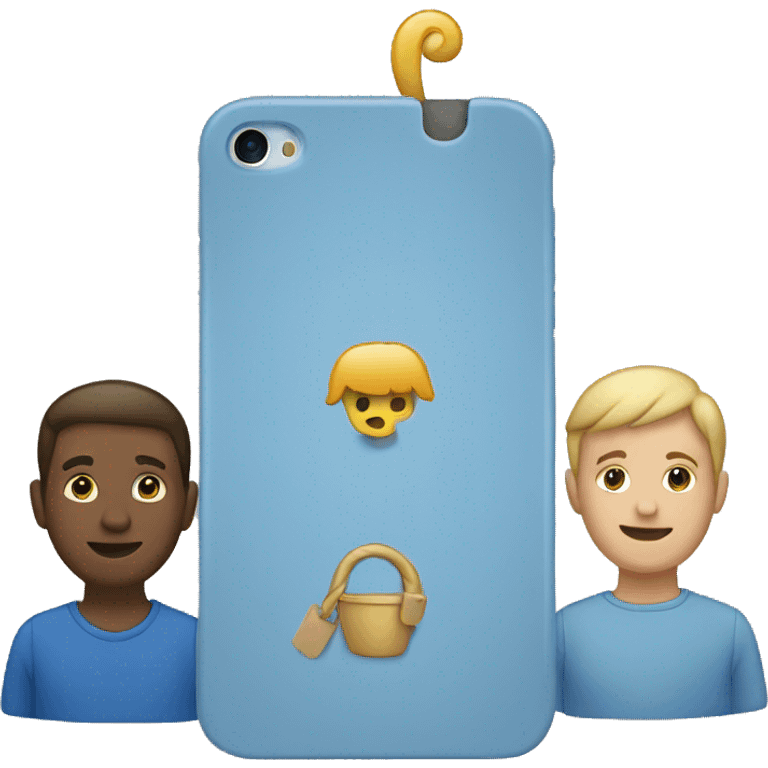 Iphone 16 blue emoji