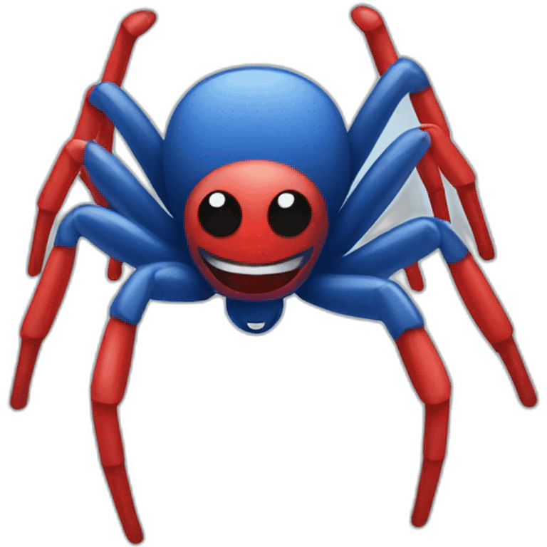 spider red and blue emoji