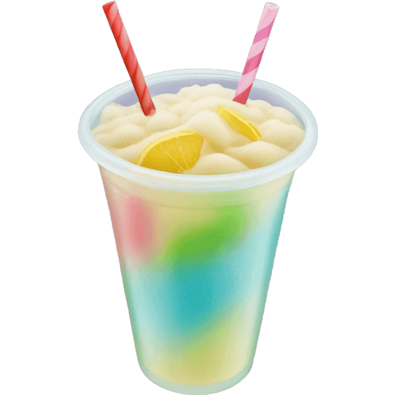 Slushie drink emoji