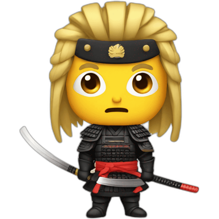 trump samurai emoji