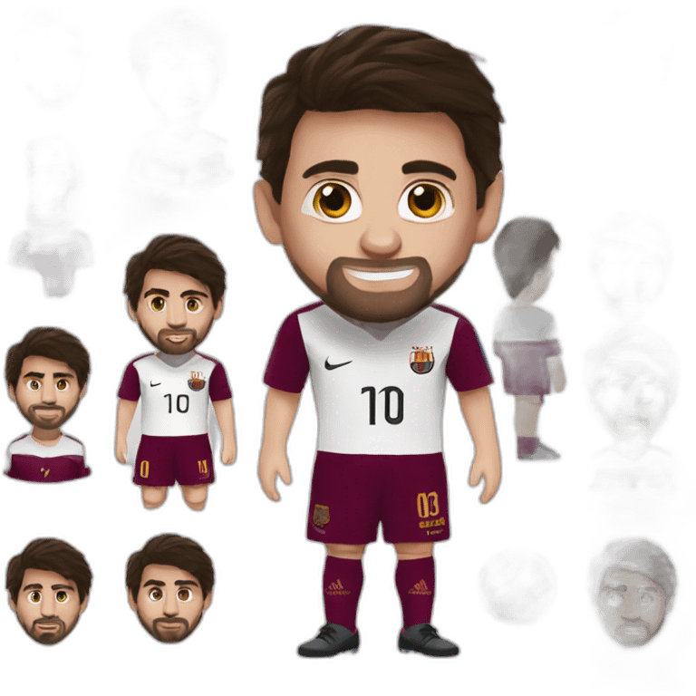 messi qatar emoji