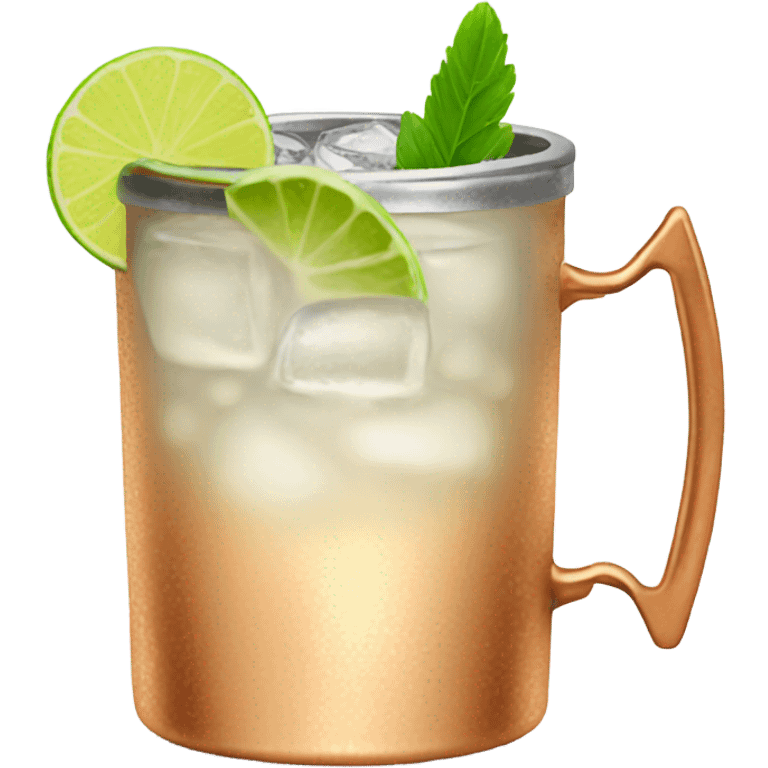 A Moscow mule emoji