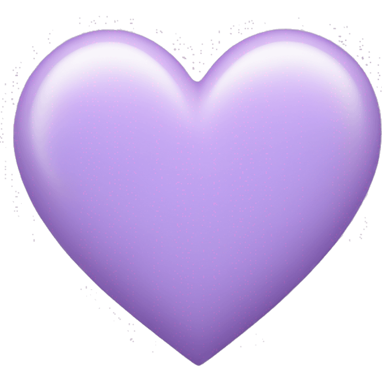 Pastel purple heart emoji