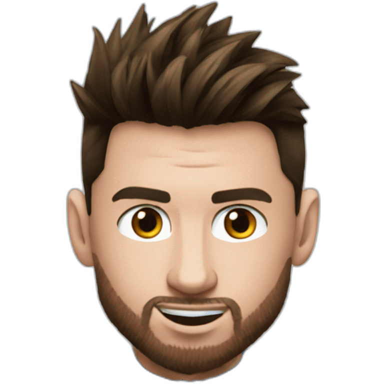 Messi sur Ronaldo emoji