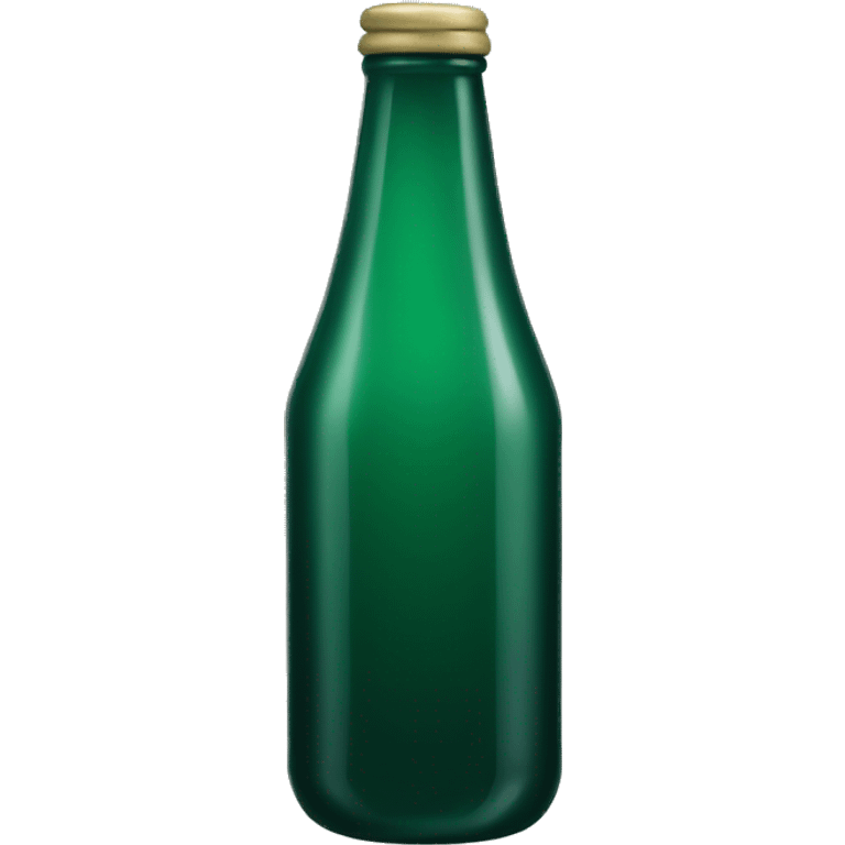 Dark green bottle emoji