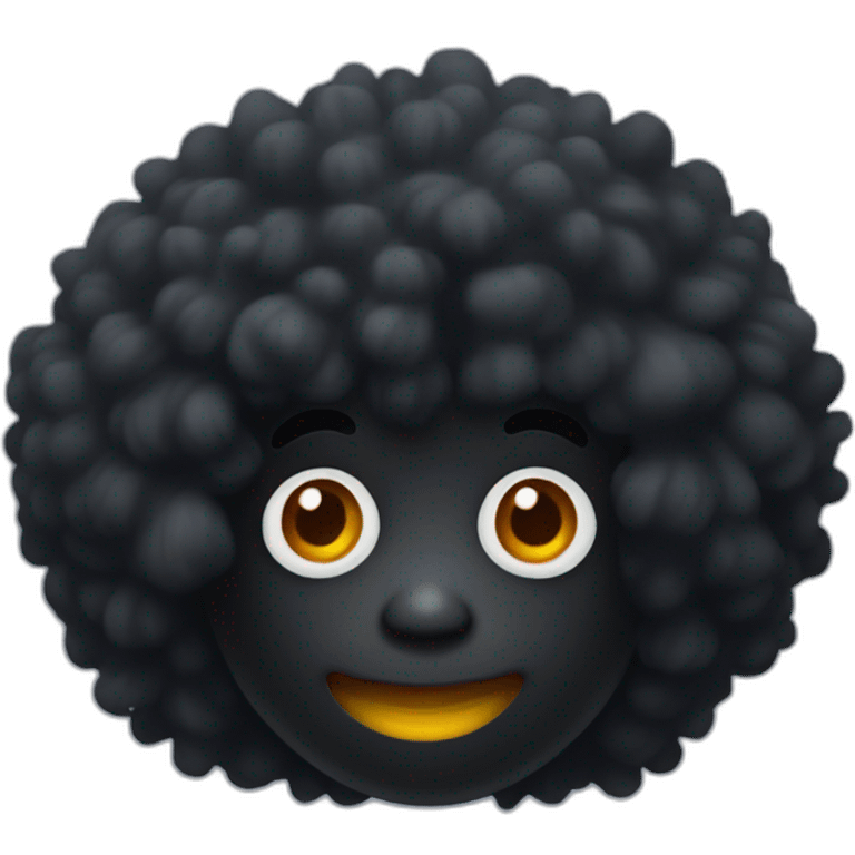 Golliwog ghost emoji