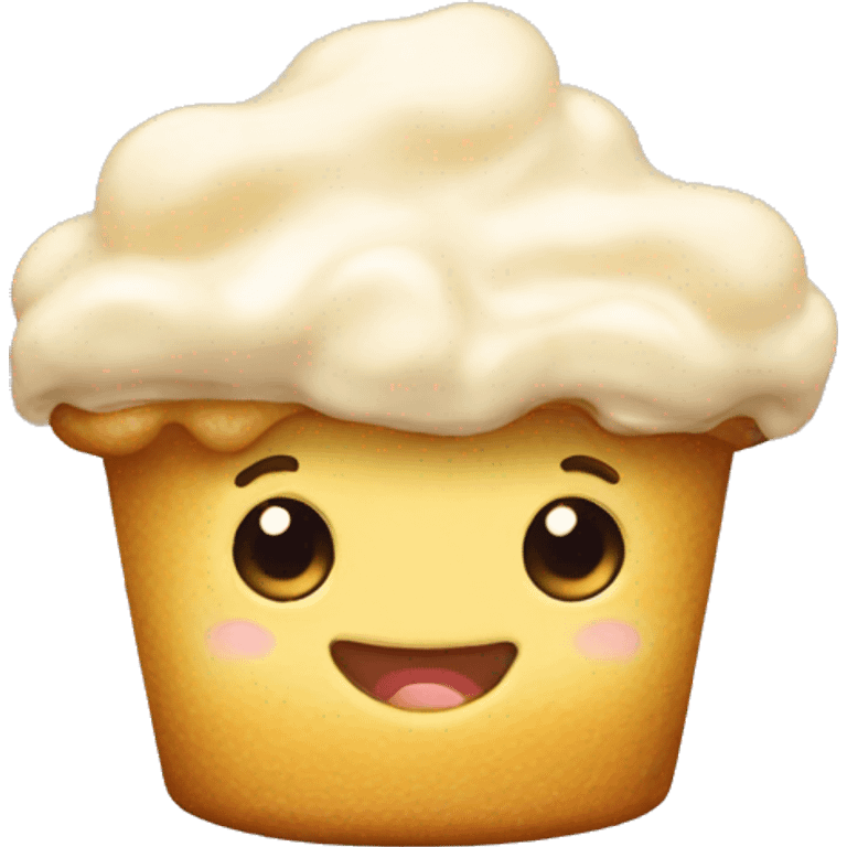 custard creampuff emoji