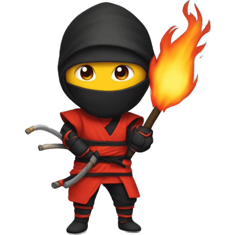 fire ninja emoji