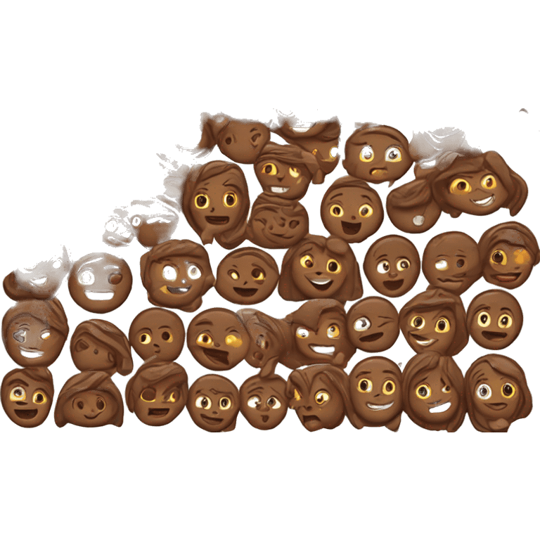 Taza de chocolate emoji