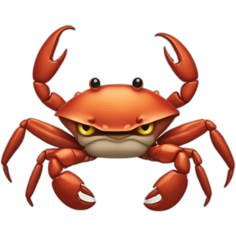 angry crab emoji