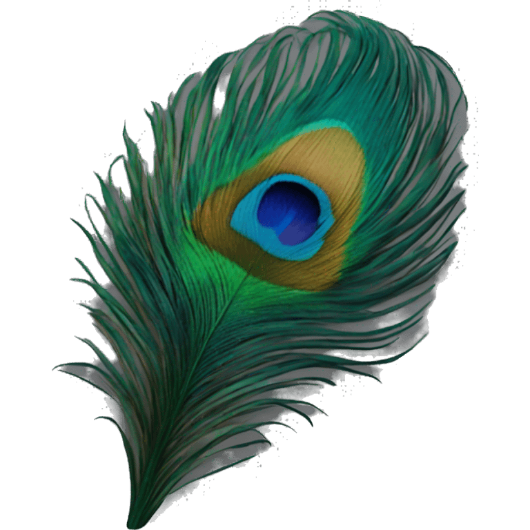 peacock feather emoji