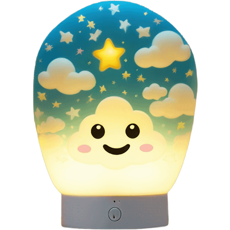 Night light lamp emoji