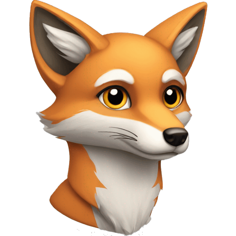 Grey Fox emoji