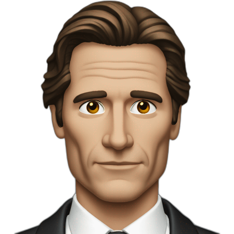 Patrick Bateman sigma emoji