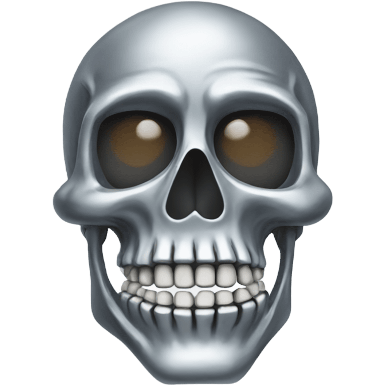 Chrome skeleton emoji