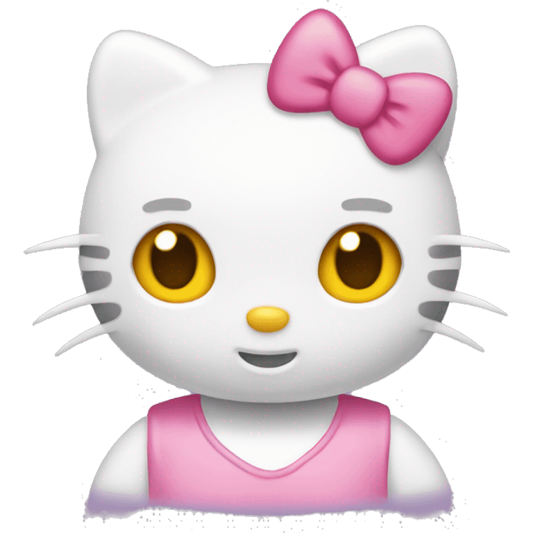 Hello kitty emoji