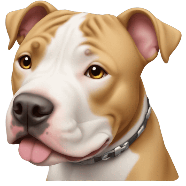 Pit bull dog emoji