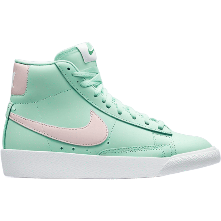 Pastel Nike blazer emoji