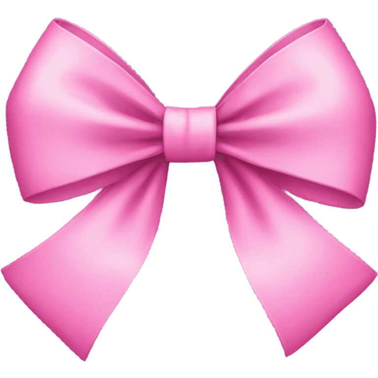 Pink bow emoji