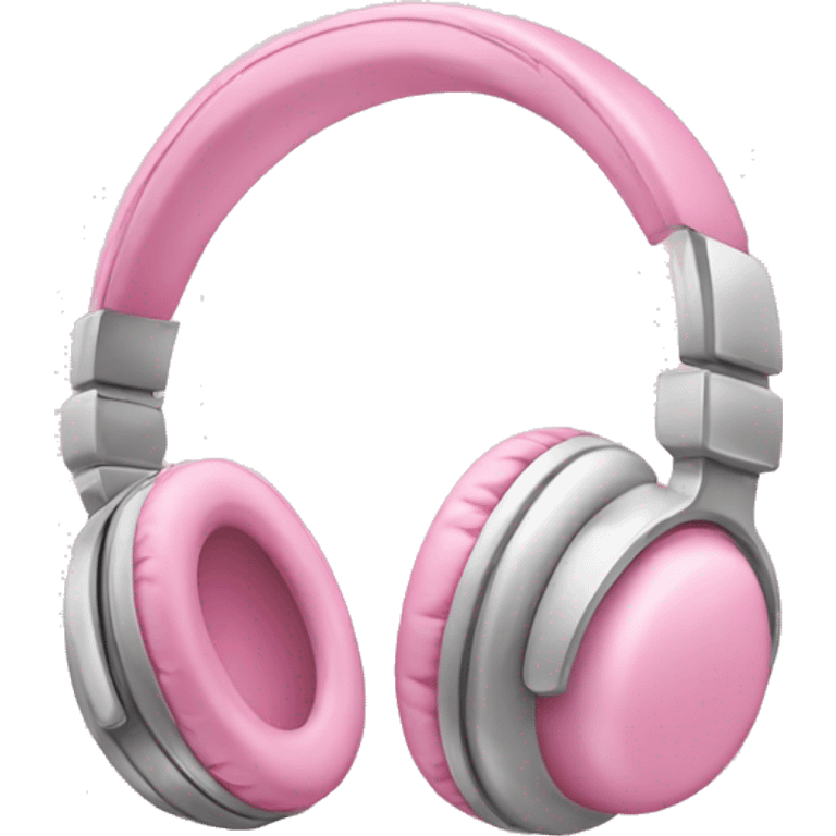 light pink headphones emoji