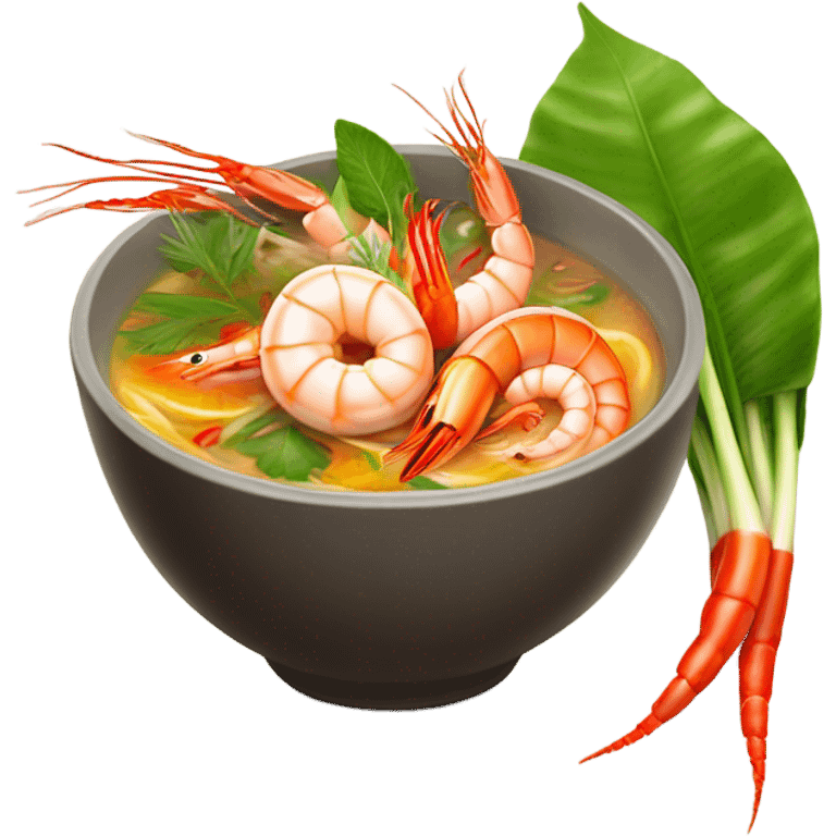 Tom yum soup emoji