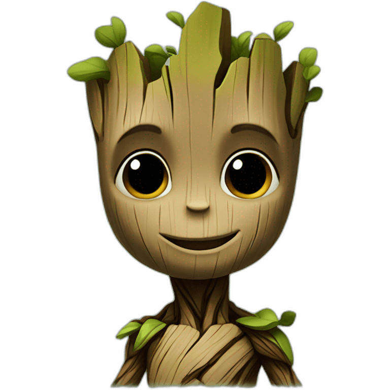 little cute groot emoji