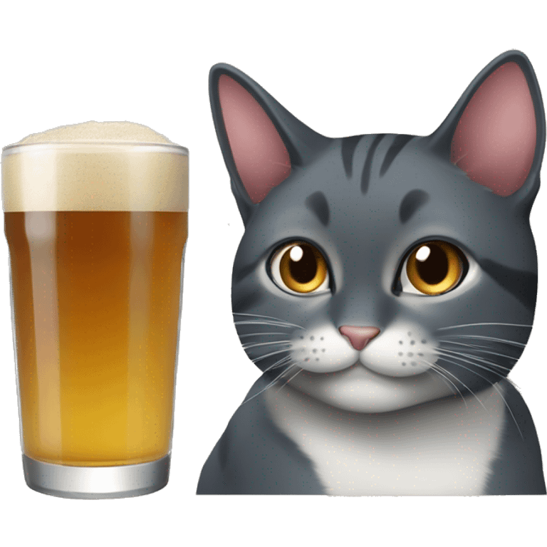 cat drinking uruguaian mate emoji