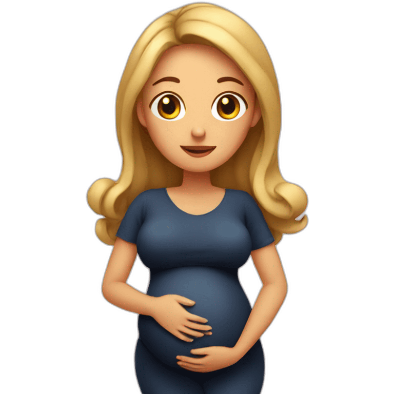 maria pregnant emoji