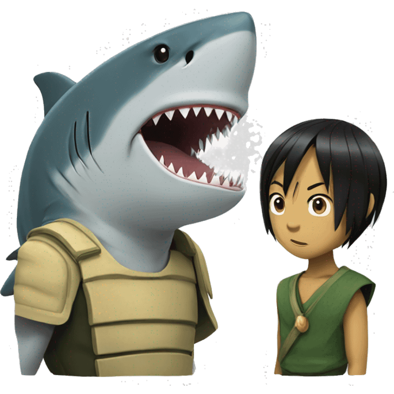 shark with toph emoji