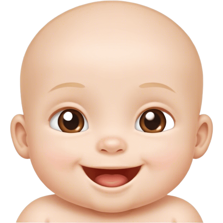 Happy baby emoji