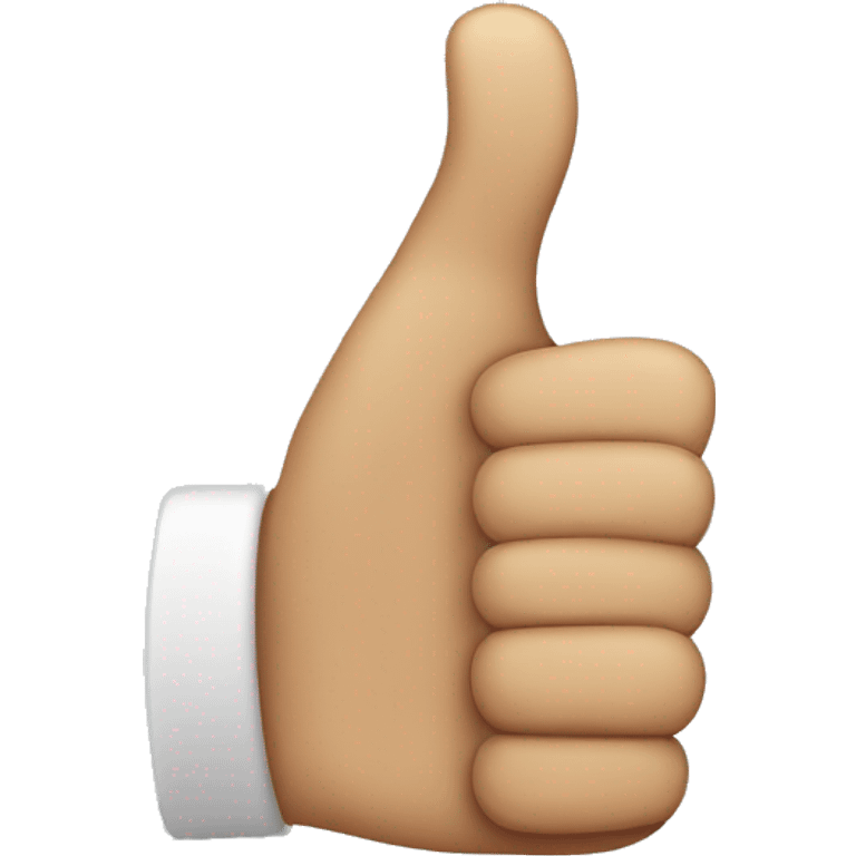 thumbs up hand only emoji