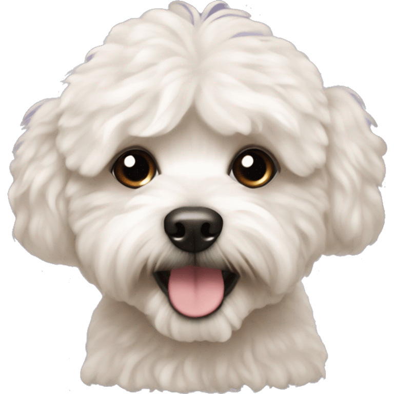 fair maltipoo emoji