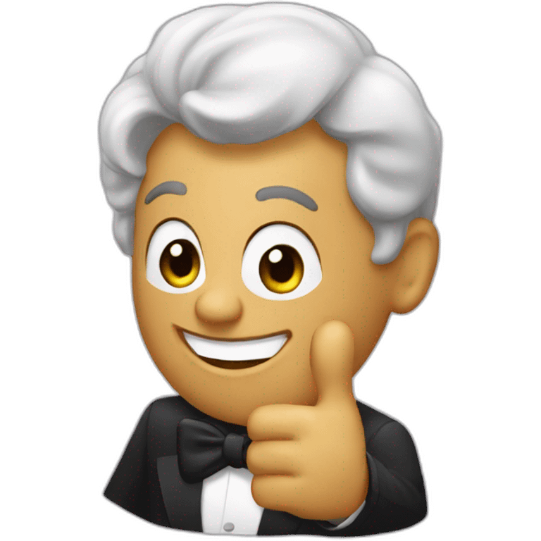 opera singer thumbs up emoji