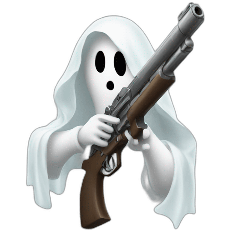 Ghost in the gun  emoji