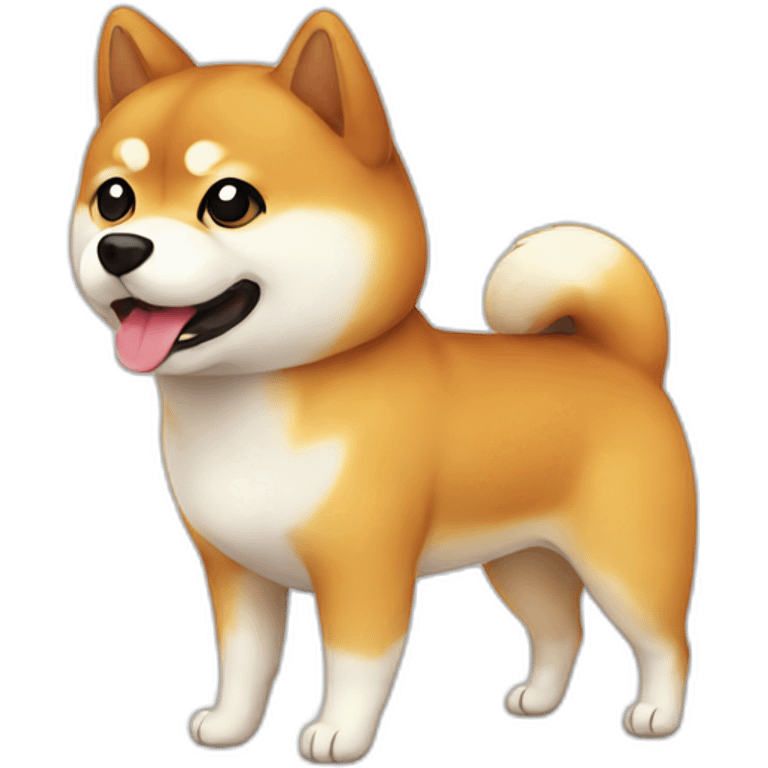 cute shiba emoji