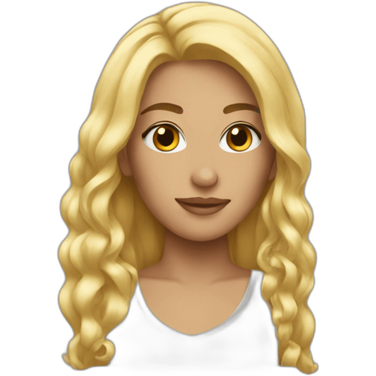 LOVE blonde emoji