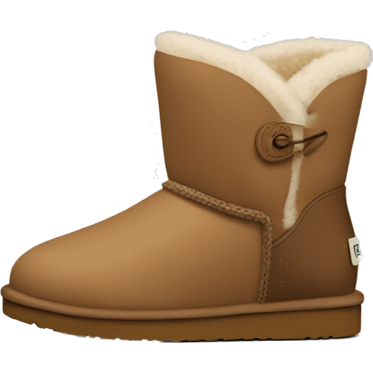 ugg boot minis emoji